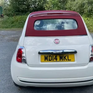 2014 Fiat 500 1.2 Pop 2dr Convertible - Image 6