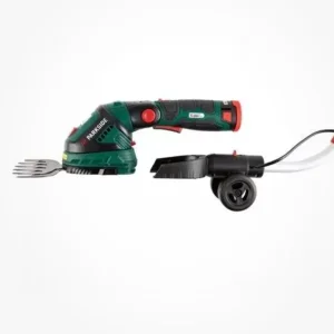 Parkside cordless hedge trimmer with battery and charger - Image 2