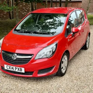 2014 Vauxhall Meriva 1.4 Automatic Red MPV - Image 8