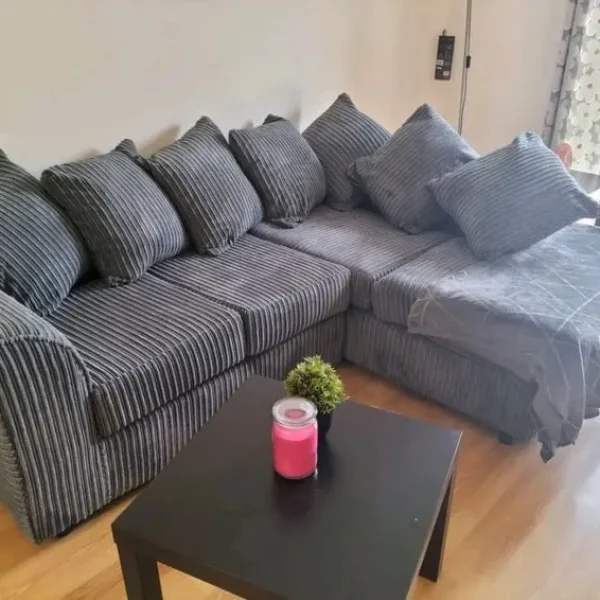 L-shaped corner sofa
