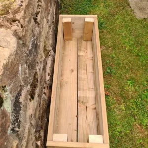 Hand made garden planter, 100cm wide - Image 4