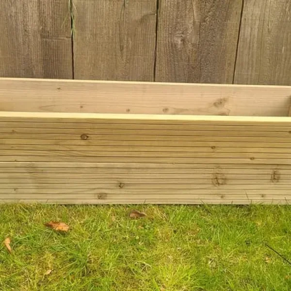 Hand made garden planter, 100cm wide