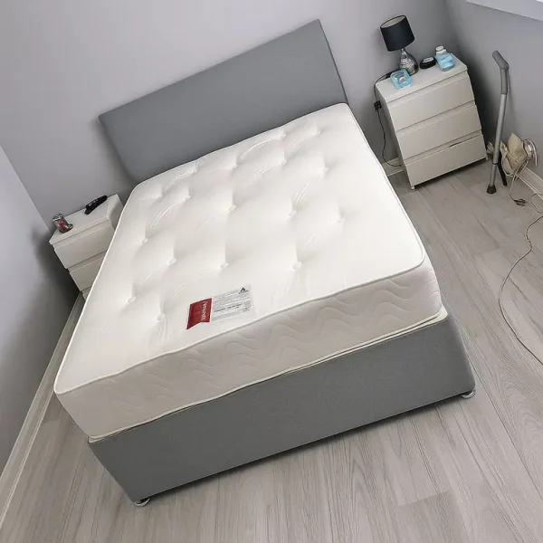Divan bed with high resilience mattress and base drawers – Single, Small Double, Double, King Size