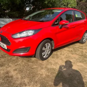 Ford Fiesta 2013 hatchback manual 1.2L red - Image 3