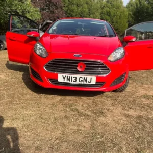 Ford Fiesta 2013 hatchback manual 1.2L red - Image 7