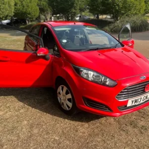 Ford Fiesta 2013 hatchback manual 1.2L red - Image 8