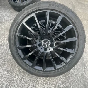 AMG Mercedes 20” full set alloys and tires - Image 2