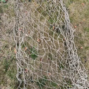 Natural fibre plant netting