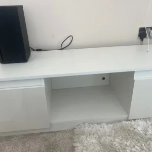 White TV stand