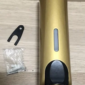 SOAP DISPENSER - GOLD COLOUR, WALL MOUNTED