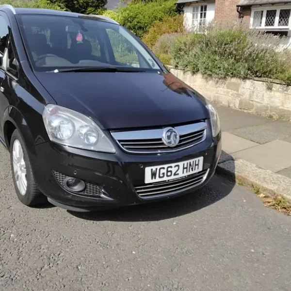 Vauxhall Zafira 2012 manual 5-door MPV