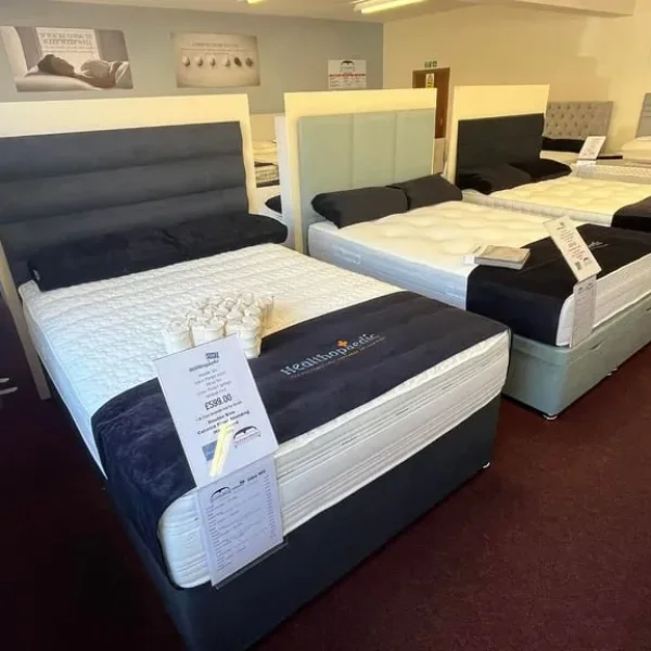 Divan Double Bed with Mattress and Drawers
