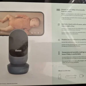 Owlet Cam 2 baby monitor - Bedtime Blue - Image 3