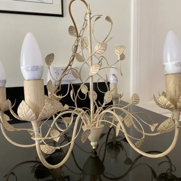Cream Chandelier