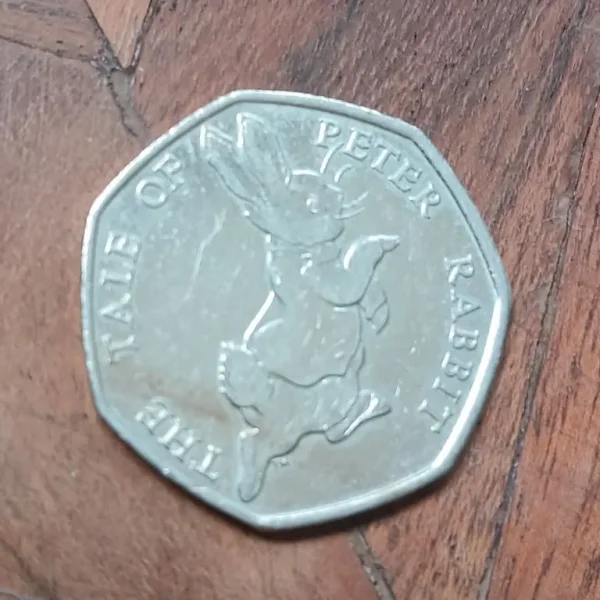 The Tale of Peter Rabbit collectable 50 pence