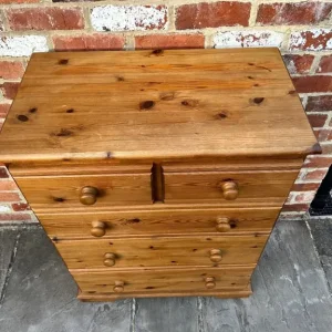 Solid Pine Chest of Drawers - Image 8