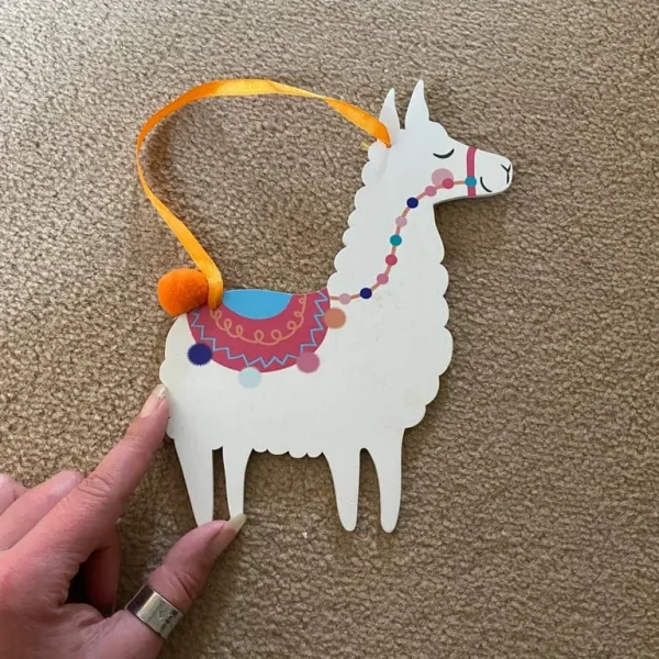 Llama Hanging Ornament