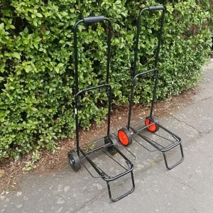 Two folding trolleys - Image 2