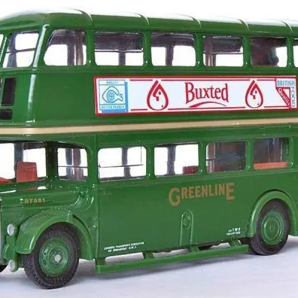 Scale Model Bus Green Line AEC Regent Post-War