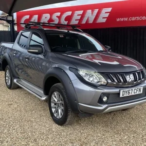 2017 Mitsubishi L200 2.4 Diesel 4x4 with Black Leather and Heated Seats