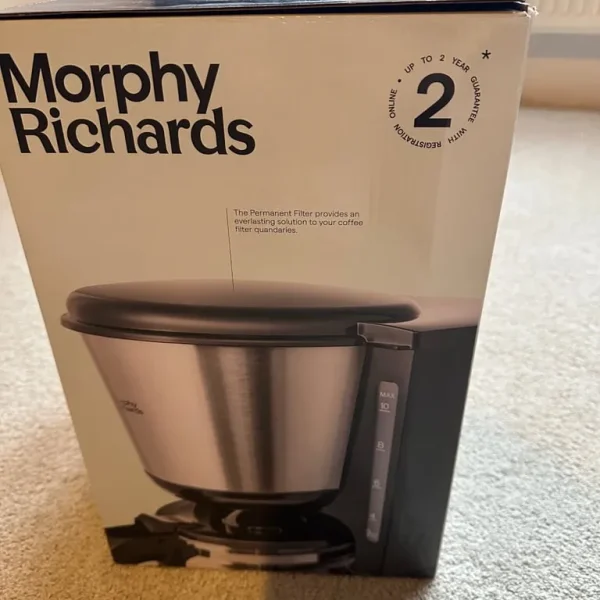 Morphy Richards Equip filter coffee machine