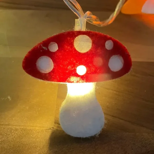 Woodland Felt Fairy Lights