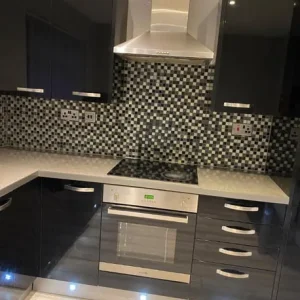 Kitchen units and worktops