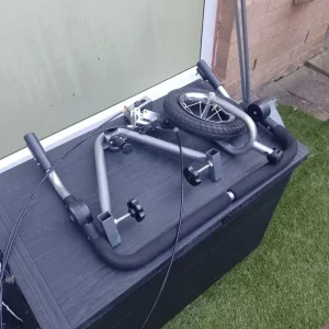 Bicycle trailer x2 children converts to push buggy - Image 4