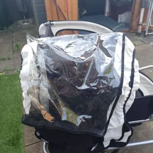 Bicycle trailer x2 children converts to push buggy - Image 5