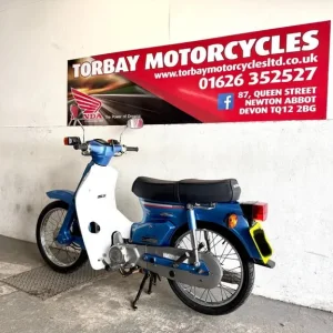Honda C90 Classic Scooter 2001 Y Reg Electric Start 15,240 Miles - Image 6