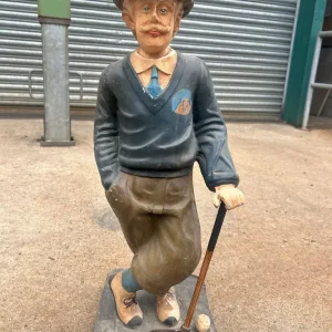 Collectible Golf advertising fiberglass figure