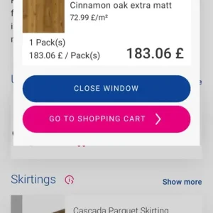 Quick-step hard wood flooring - Image 4