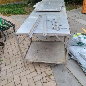 aluminium greenhouse staging