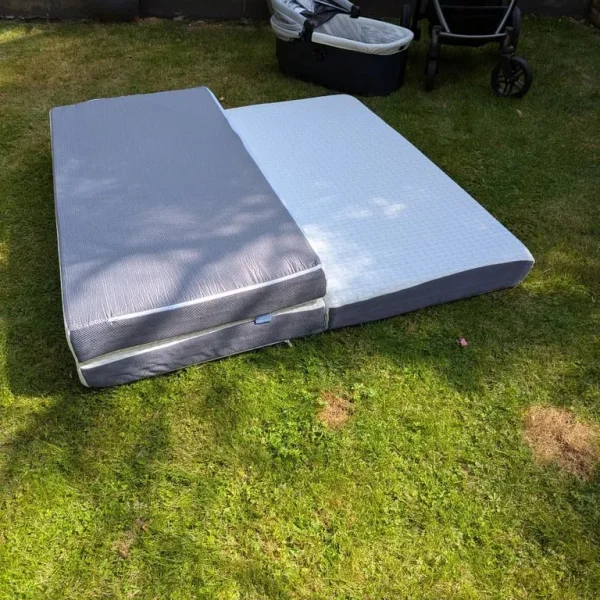 3 panel folding double bed