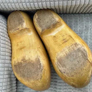 Vintage Holland Wooden Clogs – Size UK 5.5-6 - Image 5