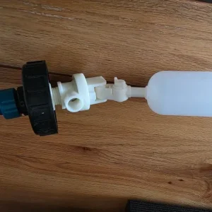 Caravan water float with hose
