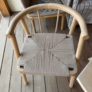 Bistro set John Lewis table and 2 chairs - Image 3