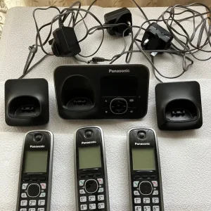 PANASONIC TRIO HANDSET CORDLESS PHONE - Image 2