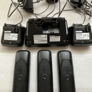 PANASONIC TRIO HANDSET CORDLESS PHONE - Image 3