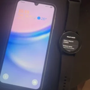 Samsung galaxy a15 + galaxy watch 4