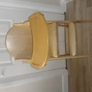 MOTHERCARE WOODEN HI-CHAIR - Image 3