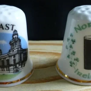 Two Northern Ireland thimbles