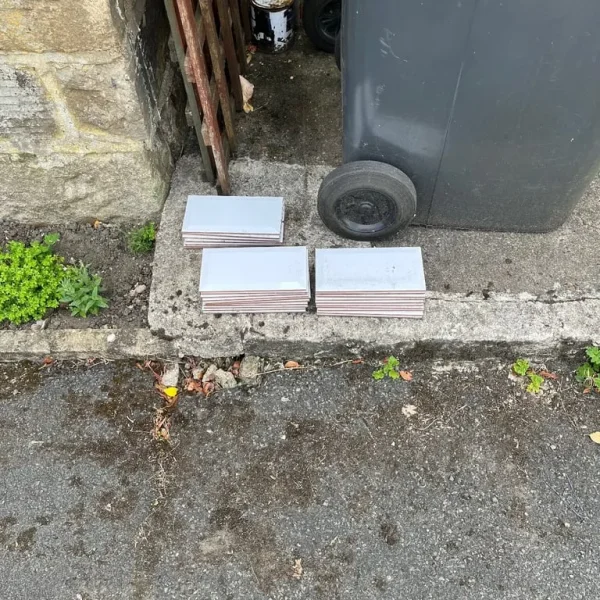 27 white metro tiles