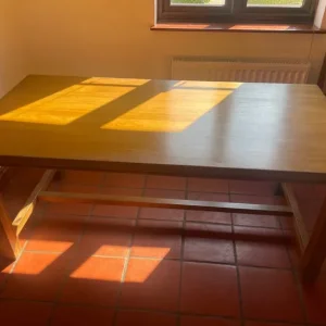 Laura Ashley solid wood dining table - Image 2