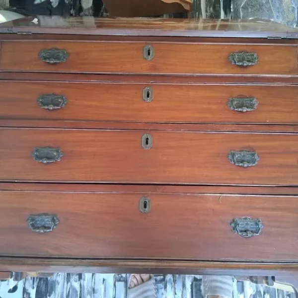 Victorian Mahogany Bureau