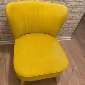 Mustard yellow armchair - Image 4