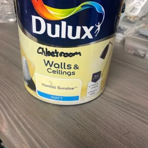 Dulux Vanilla Sundae (yellow) paint 2.5litres