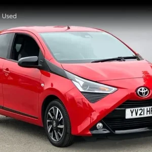 2021 Toyota Aygo X-Trend 1.0 Auto – Red & Black, Low Mileage, Full Service History