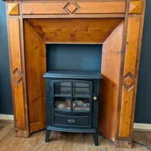 Fireplace Surround with Electric Fire - Image 4
