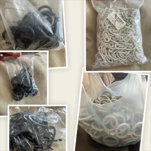 Curtain rings and hooks